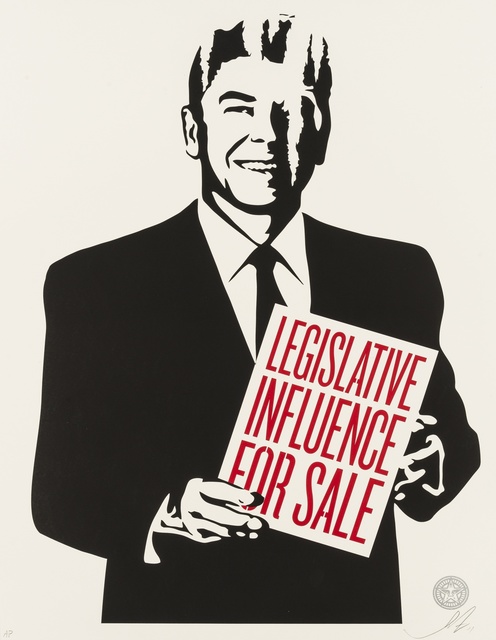 Shepard Fairey, ‘Reagan Nixon Series - 4 prints’, 2011, Forum Auctions
