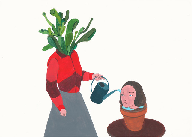 Stasele Jakunskaite, ‘SWAP series - Flowering a plant’, 2017, The Rooster Gallery