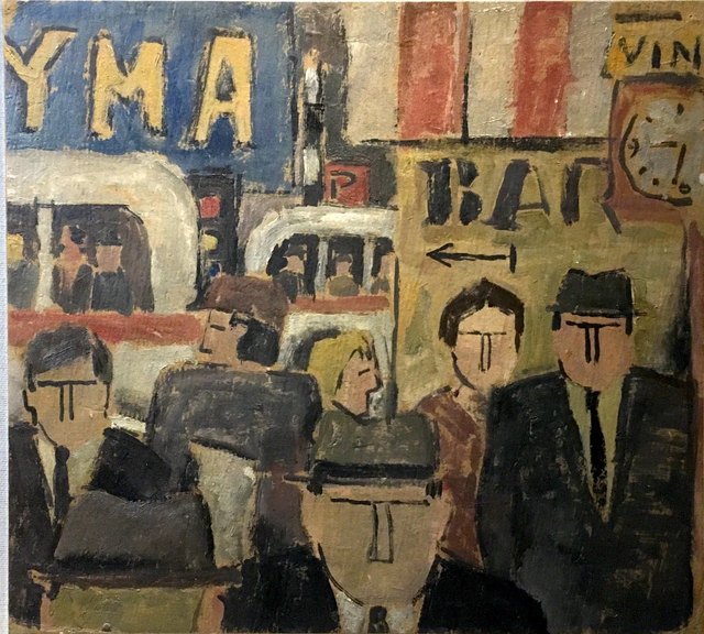Julio Alpuy, ‘Escena de ciudad’, Odalys