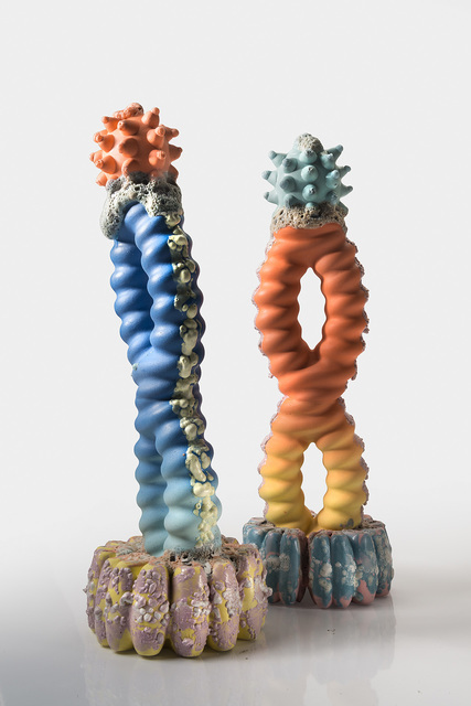 Joey Watson, ‘Double Helix Katsina 1 & 2’, 2016, Duane Reed Gallery