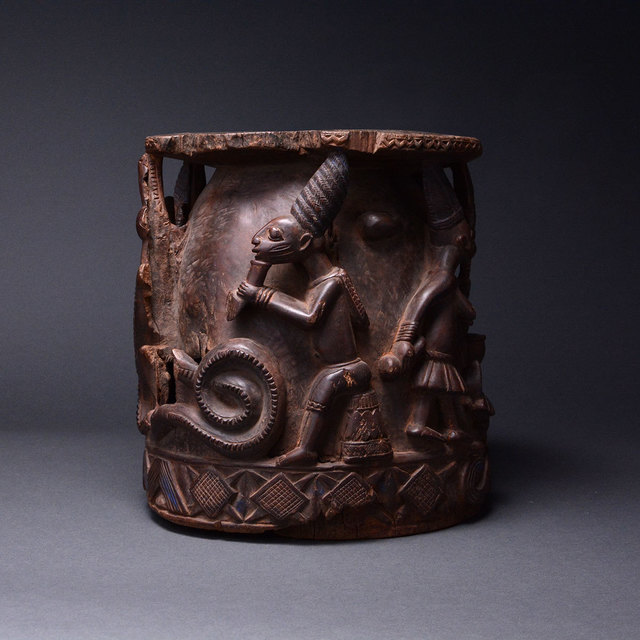 Unknown African, ‘Yoruba Wooden Stool’, 20th Century AD, Barakat Gallery