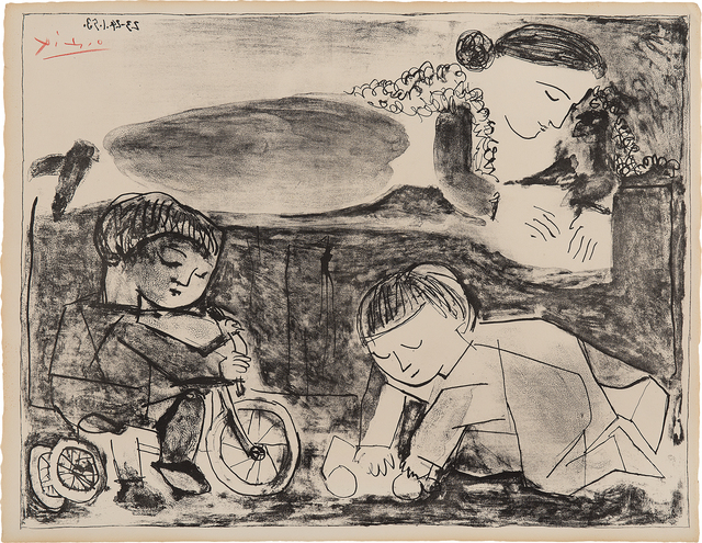 Pablo Picasso, ‘Les Jeux et la Lecture (Games and Reading)’, 1953, Phillips