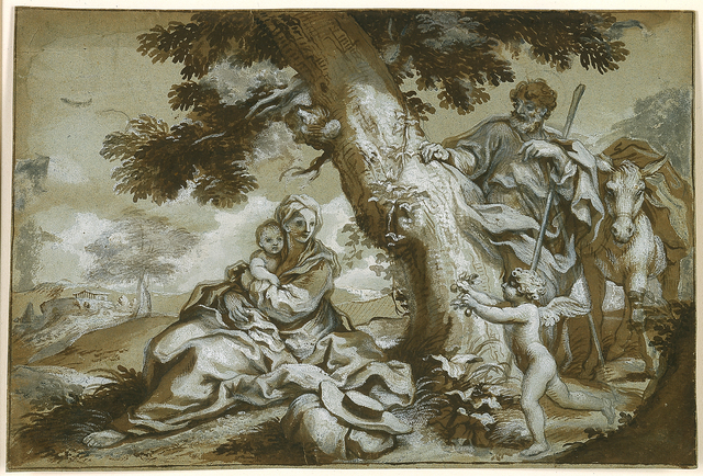 Paolo Gerolamo Piola, ‘The Rest on the Flight into Egypt’, 1690, Blanton Museum of Art