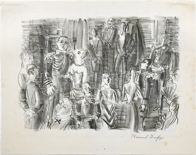 Raoul Dufy, ‘Le Bal chez L’Amiral ’, ca. 1925, Fairhead Fine Art Limited