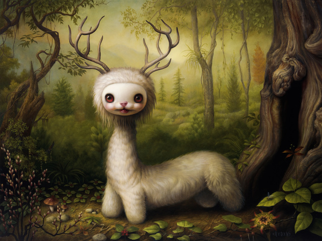 Mark Ryden, ‘Yoshi - The Forest Spirit’, 2011, Print, Lithography, Jaski