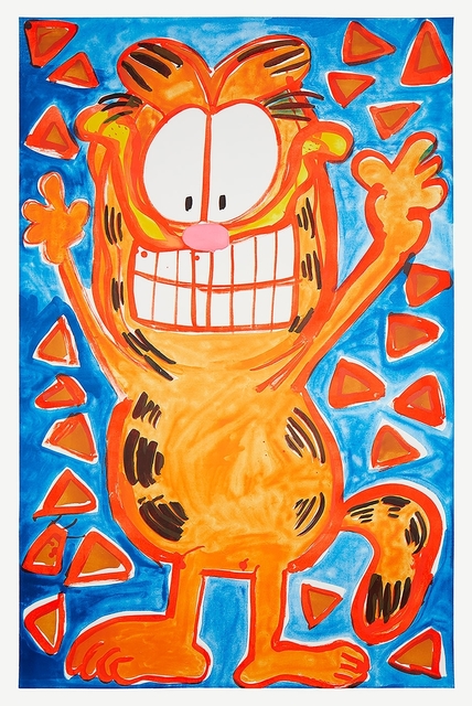 Katherine Bernhardt, ‘Crazy Doritos’, 2019, Print, Lithograph in colours, on Somerset Tub Sized Satin Radiant White paper, RAW Editions