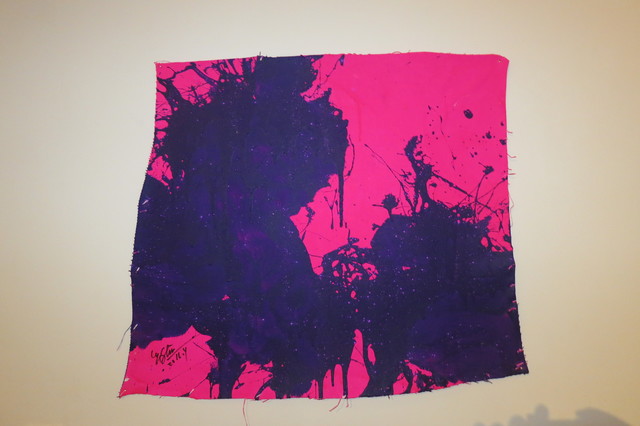 Ushio Shinohara, ‘Blue on Magenta’, 2013, Deborah Colton Gallery