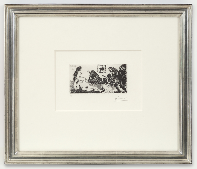 Pablo Picasso, ‘Vieux beau saluant très bas une pupille de la Célestine, 26.5.68 II’, 1968, Cristea Roberts Gallery