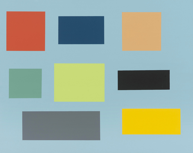 Tom McGlynn, ‘Small Survey (blue ground)’, 2014, Rick Wester Fine Art