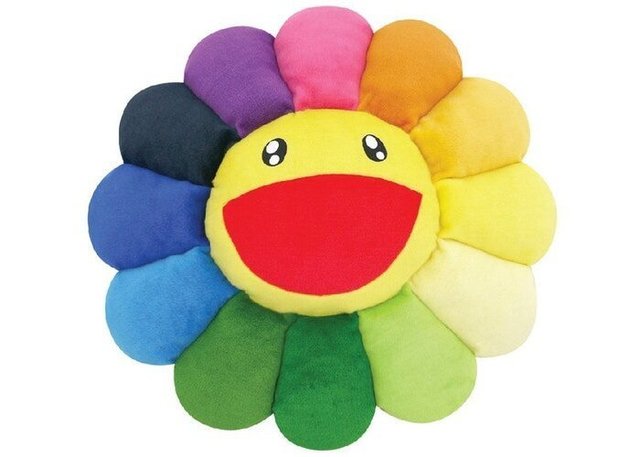 murakami flower cushion