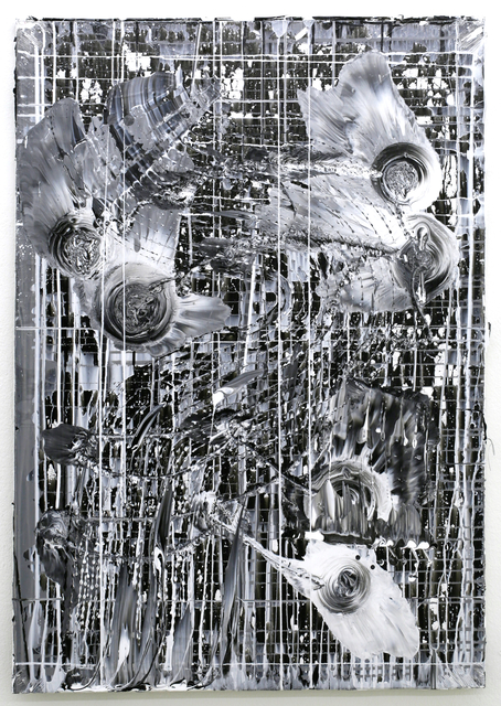 Christian Eisenberger, ‘Untitled’, 2017, Painting, Acrylic and mixed media on canvas, Galerie Krinzinger