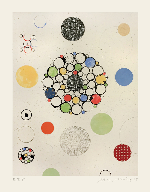 Dan Rizzie, ‘Nizamuddin’, 2015, Print, Lithography, relief, collage, chine collé, Tandem Press
