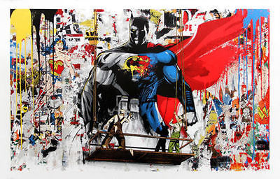 Mr. Brainwash, ‘BATMAN VS SUPERMAN’, 2016, Marcel Katz Art