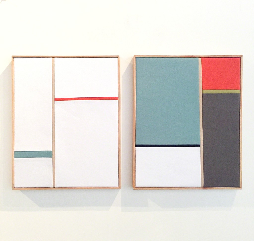 Textile wall art by Meike Legler Textile wall art by Meike Legler