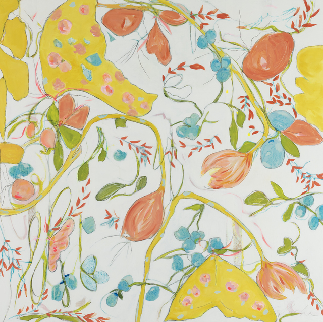 Teresa Roche, ‘Wake Said the Sunshine’, 2020, Painting, Mixed media on panel, Miller Gallery Charleston