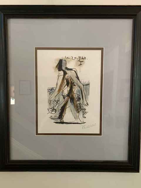 Pablo Picasso, ‘Le Gout du Bonheur 30’, 1970, Print, Lithograph, Leviton Fine Art