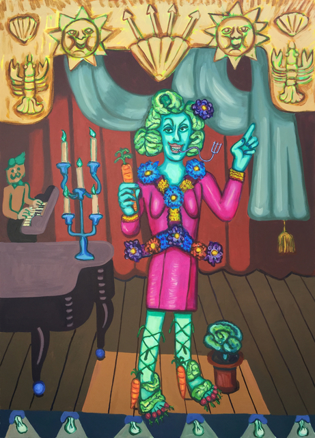 Hannah Barrett, ‘Fire Island: Hedda Lettuce’, Unknown, Painting, Oil on canvas, Childs Gallery