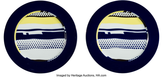 Roy Lichtenstein, ‘Untitled, plate’, c. 1990, Heritage Auctions