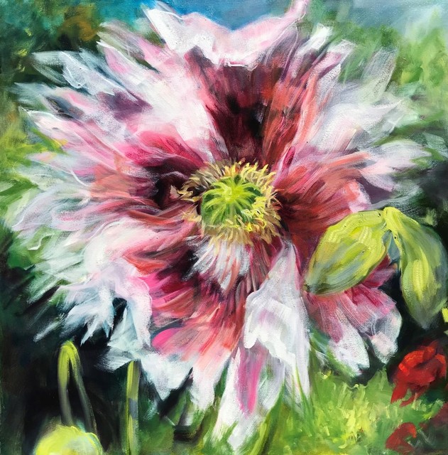 Jamie Evrard, ‘Fringed Poppy’, 2019, Bau-Xi Gallery