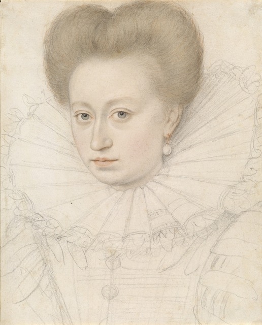 François Quesnel, ‘Portrait of a Noblewoman (Madame de Pellegars?)’, 1590/1595, National Gallery of Art, Washington, D.C.
