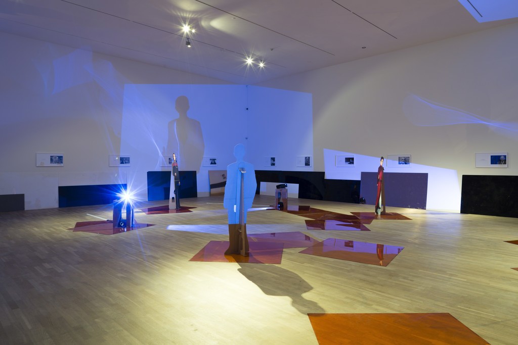 *Into the Dimensional Corridor*, 2014. Photo from the exhibition. Photo: Anders Sune Berg *Into the Dimensional Corridor*, 2014. Photo from the exhibition. Photo: Anders Sune Berg
