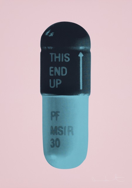 Damien Hirst, ‘The Cure - Bubblegum Pink/Payne’s Grey/Iceberg Blue’, 2014, Paul Stolper Gallery