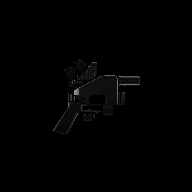 Taryn Simon, ‘Black Square XIII. “The Liberator” is a 3D-printed handgun, printed on the MakerBot Replicator 1, in New York, NY on July 12, 2013, using black ABS plastic. Print time: 9 hours, 48 minutes. The online blueprints for the gun were downloaded over 100,000 times before the U.S. State Department demanded their removal from the creator’s website.’, 2006, Gagosian