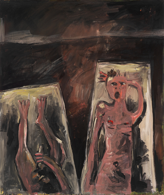 Walter Dahn, ‘The Bed-Painting II’, 1983, Galerie Andrea Caratsch