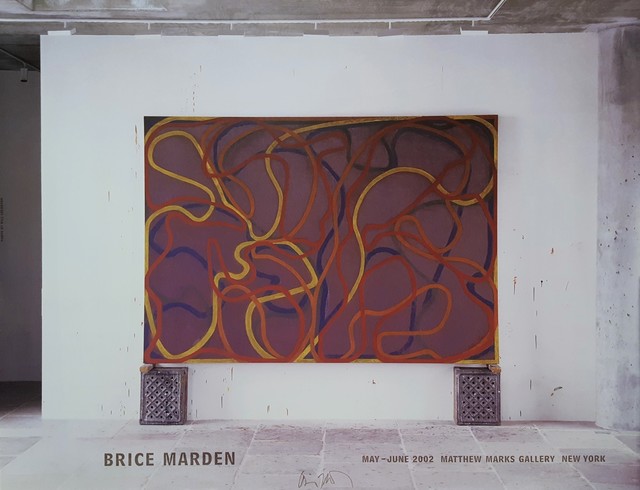 Brice Marden, ‘Attendants, Bears, and Rocks Poster (Signed)’, 2002, Graves International Art
