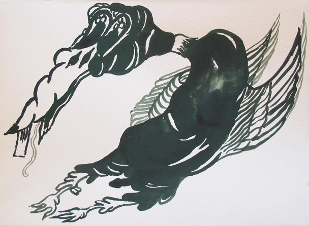 Allison Schulnik, ‘Duck #2’, 2014, Mark Moore Fine Art