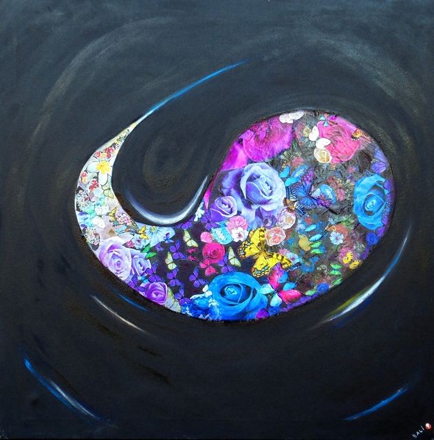 Bali Love Jenkins, ‘Genesis’, 2015, Painting, Oil & Mixed Media painting on Handmade Canvas, Alessandro Berni Gallery
