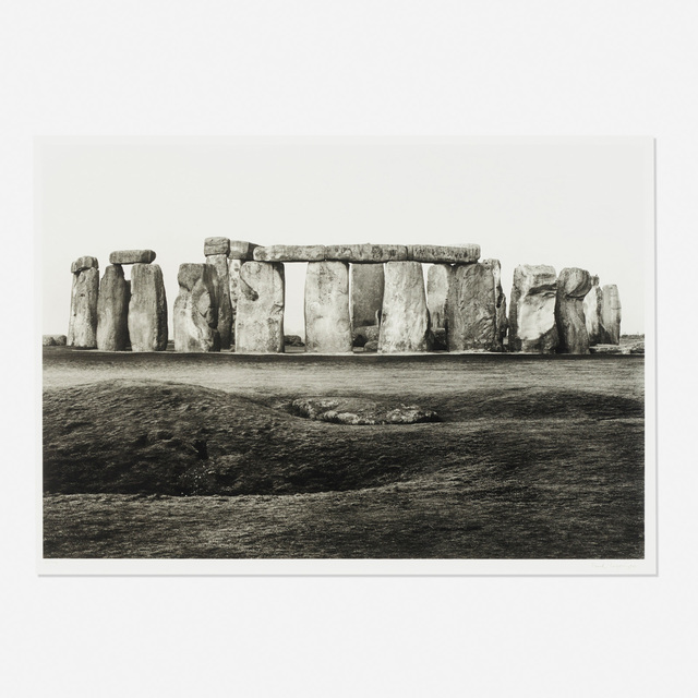 Paul Caponigro Stonehenge (1967 / printed later) Artsy