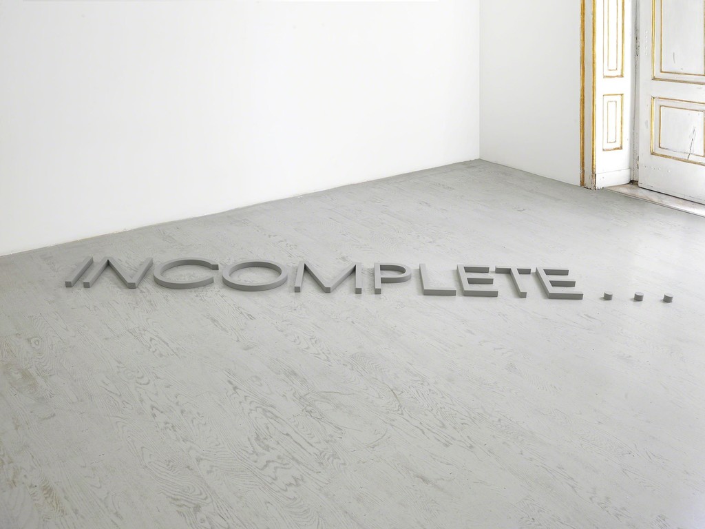 Robert Barry - partial view of the exhibition - June 2014 - Galleria Alfonso Artiaco, Napoli Robert Barry - partial view of the exhibition - June 2014 - Galleria Alfonso Artiaco, Napoli