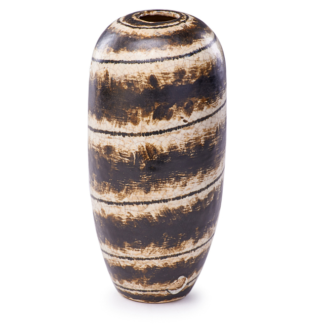 René Buthaud, ‘Tall Vase With Swirling Pattern, France’, ca. 1925, Rago/Wright