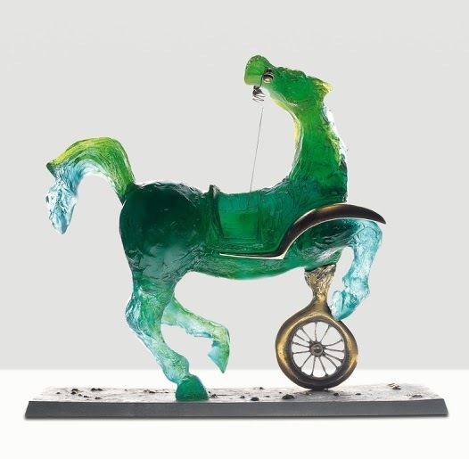 Salvador Dalí, ‘Debris of an Automobile Giving Birth to a Blind Horse Biting a Telephone’, 1988, Robin Rile Fine Art