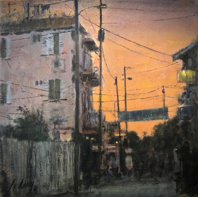 Julyan Davis, ‘Sundown’, 2019, Painting, Oil on canvas, Helena Fox Fine Art