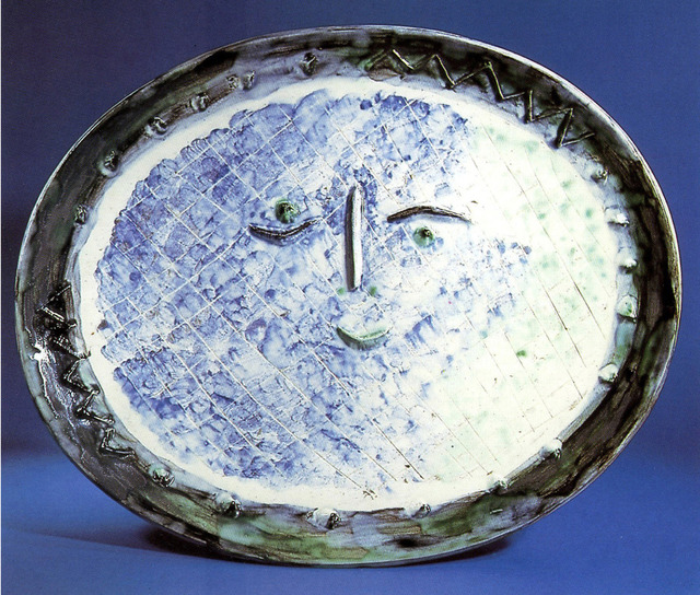 Pablo Picasso, ‘AR 277 Face in Oval’, 1955, Rosenbaum Contemporary