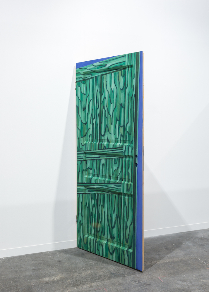 Untitled, 2017
Gouache and watercolor on wooden door
198,5 x 86 cm Untitled, 2017
Gouache and watercolor on wooden door
198,5 x 86 cm