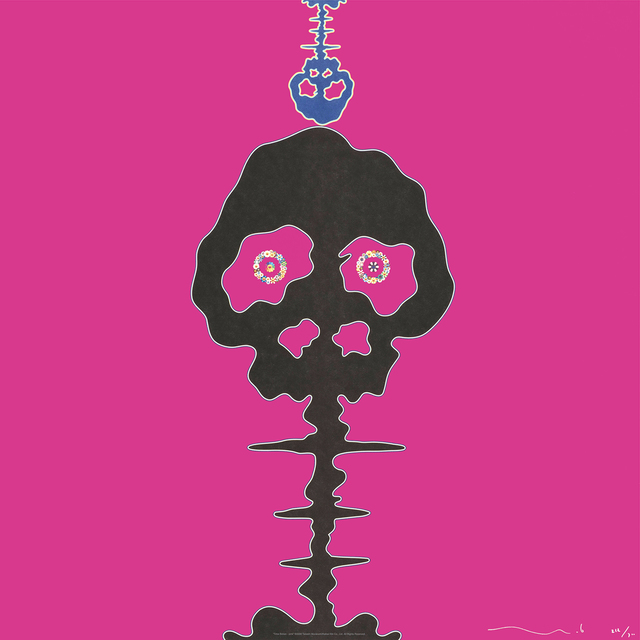 Takashi Murakami, ‘Time Bokan - Pink ’, 2006, Print, Mixed Media Print, Galerie Raphael