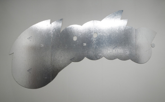 Tom Holmes (b. 1979), ‘untitled Arrangement’, 2013, Painting, Foil-coated OSB, Bureau