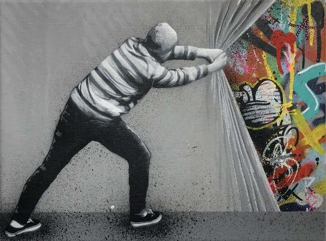 martin whatson behind the curtain artsy