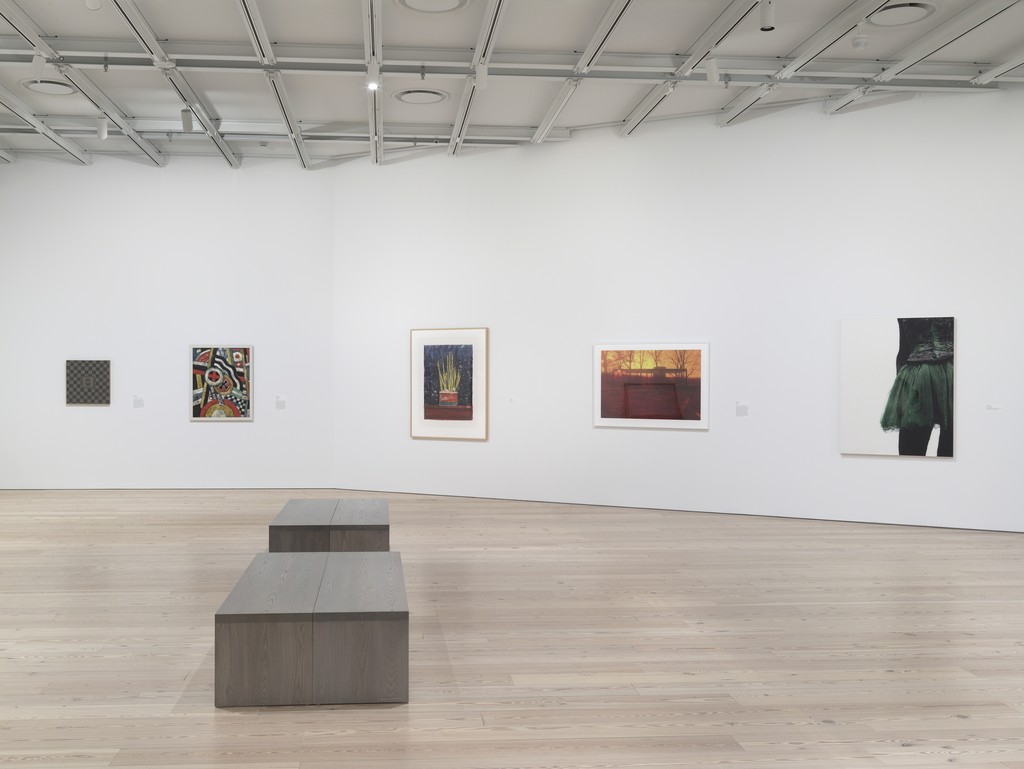 Bengston, “Kirk”, 72.153a-b, Marsden Hartley, “Painting, Number 5”, 58.65, Jasper Johns, “Savarin”, 2002.235, James Welling, “0806”, 2010.71, Louise Lawler, “Marie + 90”, 2013.23 Bengston, “Kirk”, 72.153a-b, Marsden Hartley, “Painting, Number 5”, 58.65, Jasper Johns, “Savarin”, 2002.235, James Welling, “0806”, 2010.71, Louise Lawler, “Marie + 90”, 2013.23
