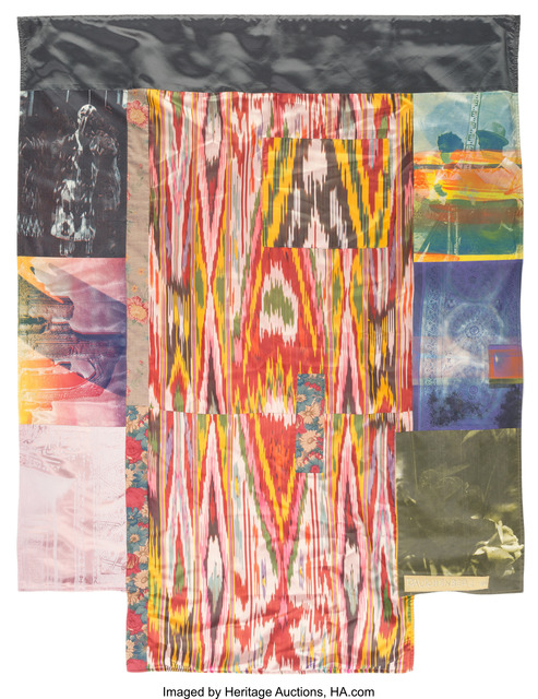 Robert Rauschenberg, ‘Samarkand Stitches III’, 1988, Heritage Auctions