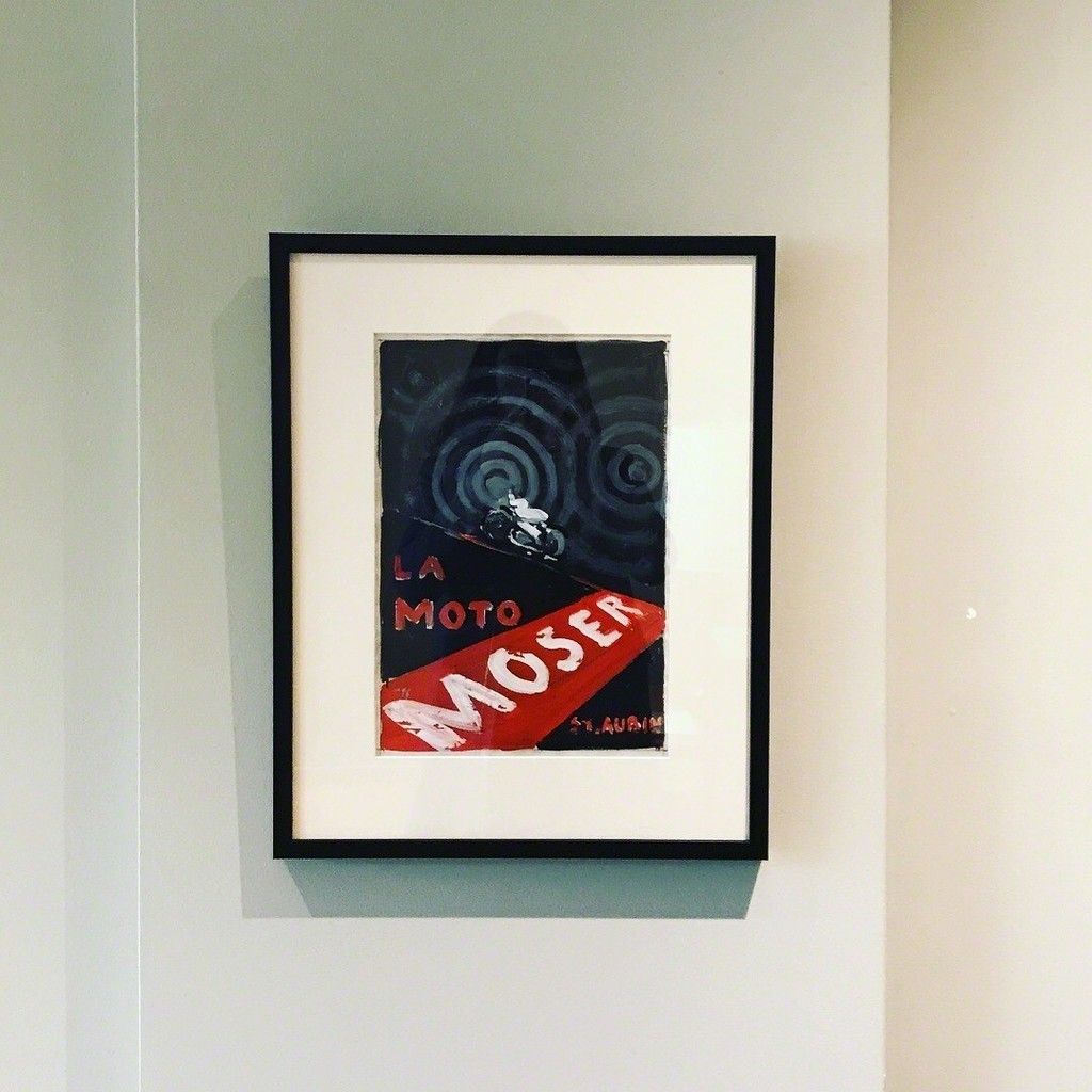 Henri Fehr (1890-1974), preliminary drawings for Moto Moser' posters, gouache on paper, Switzerland, circa 1927.
Henri Fehr (1890-1974), preliminary drawings for Moto Moser' posters, gouache on paper, Switzerland, circa 1927.