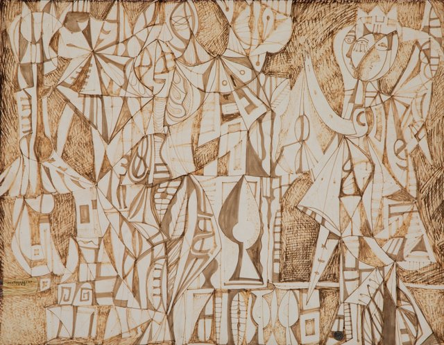 René Portocarrero, ‘Figures in Interior’, 1949, Heritage Auctions