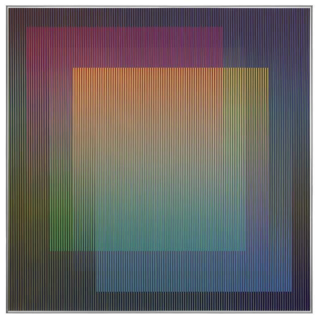 Carlos Cruz-Diez, ‘Physichromie 1756 B’, 2012, La Patinoire Royale / Galerie Valerie Bach
