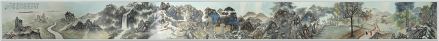 Zhang Yanyun, ‘Home of good dream 美梦家园 ’, 2014, Drawing, Collage or other Work on Paper, Ink and colour on paper, Tian Bai Calligraphy and Painting (天白書畫)