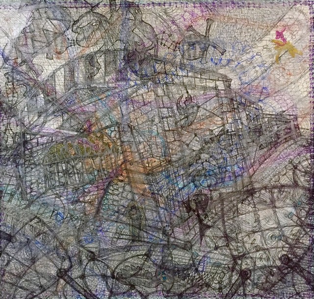 Anthony Smith Jr., ‘Behold the Loathsome Temple of Doom No. 3’, 2015, Flow 305