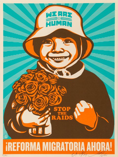 Shepard Fairey, ‘Immigration Reform Now! (Spanish Version)’, 2009, Heritage Auctions