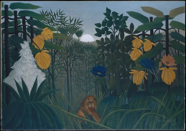 Henri Rousseau, ‘The Repast of the Lion’, ca. 1907, The Metropolitan Museum of Art